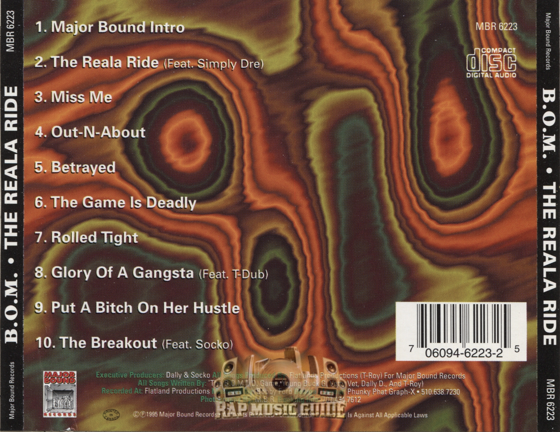 Ballers Ona Mission - The Reala Ride: 1st Press. CD | Rap Music Guide
